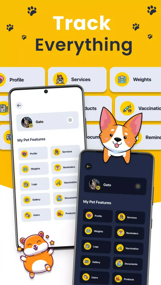Pet Care Tracker - Dog Cat App Screenshots