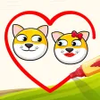 Doge in Love: Draw Puzzle Doge in Love: Draw Puzzle