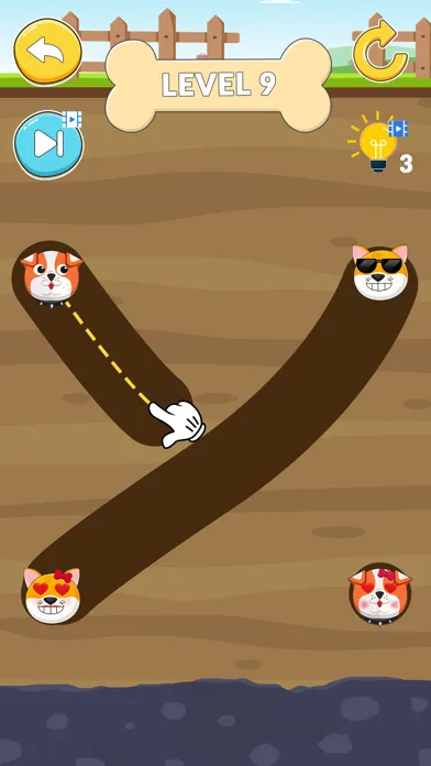 Tangkapan skrin Doge in Love: Draw Puzzle