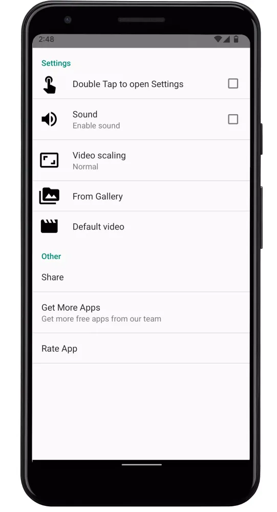 Captures d'écran de Dog Licks Screen Video Theme