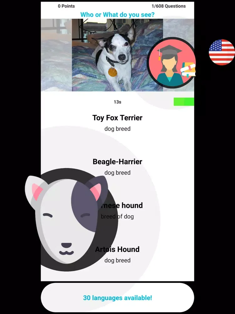 Zrzuty ekranu Dog Quiz Game 2019 iPad 