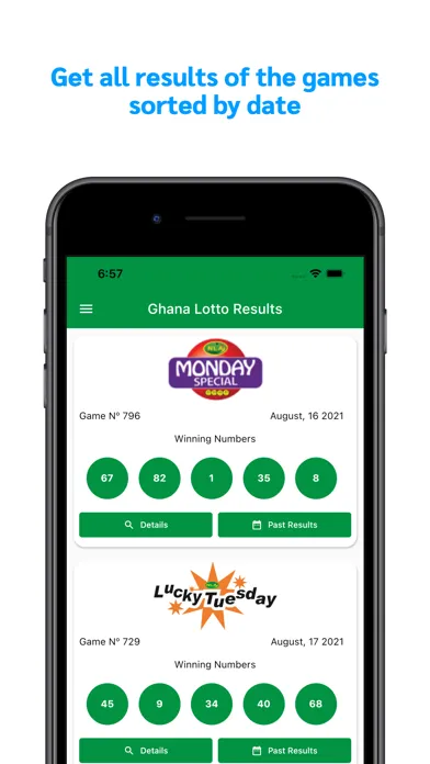 Ghana Lottery Results Ekran Görüntüleri