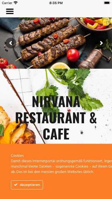 ภาพหน้าจอของ Nirvana Restaurant Essen