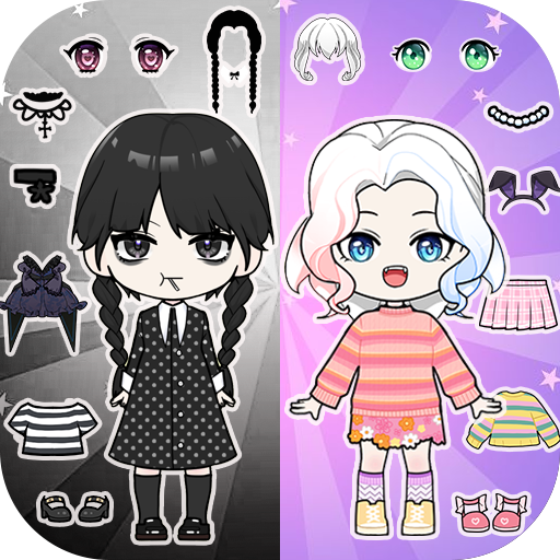 Doll Makeup: Magic dress up