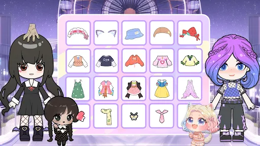Capturas de tela do Doll Makeup: Magic dress up