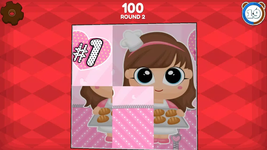 Tangkapan skrin Dolls Surprise Puzzle