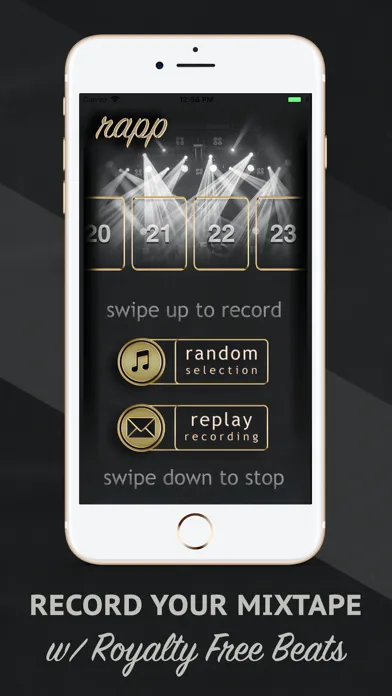 Rapp Recorder سکرین شاٹس