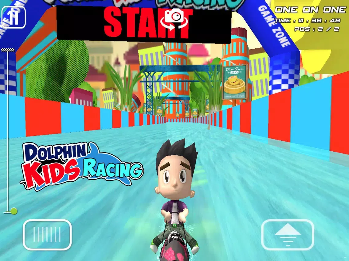 Capturas de pantalla de Dolphin Kids Racing - Dolphin Fish Racing For Kids iPad 