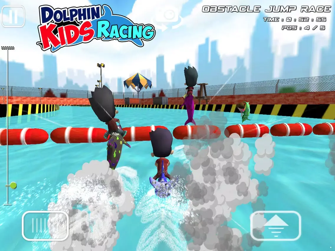 Capturas de pantalla de Dolphin Kids Racing - Dolphin Fish Racing For Kids iPad 