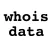Whois Data