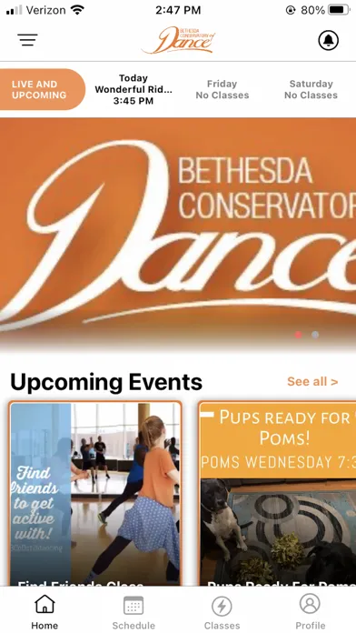 Bethesda Conservatory of Dance Ekran Görüntüleri