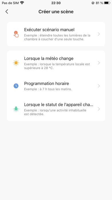 Captures d'écran de domolink