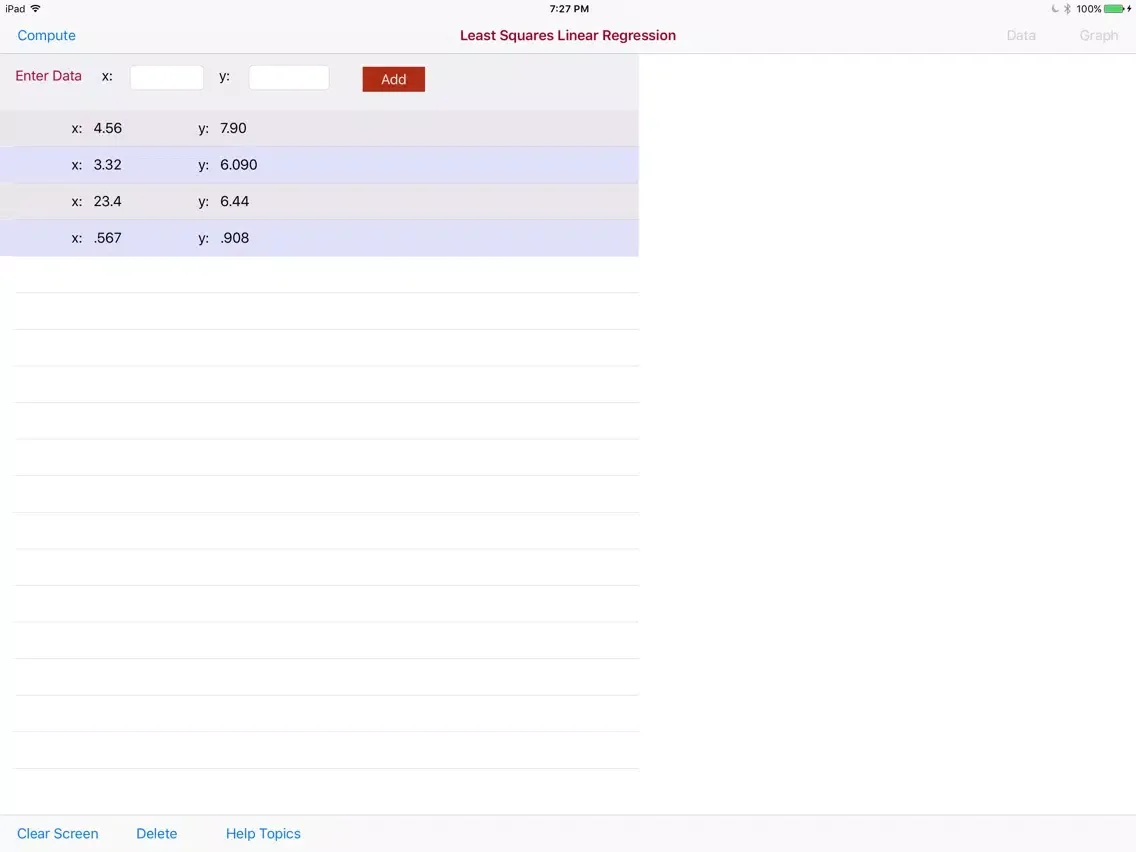 تصاویر Least Squares Linear iPad 