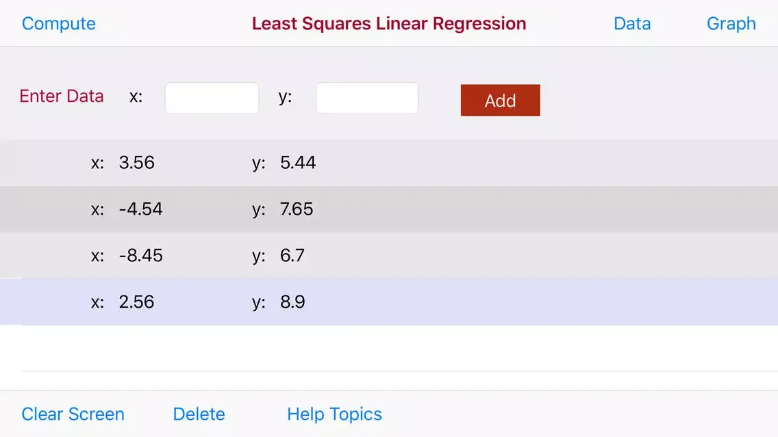 تصاویر Least Squares Linear