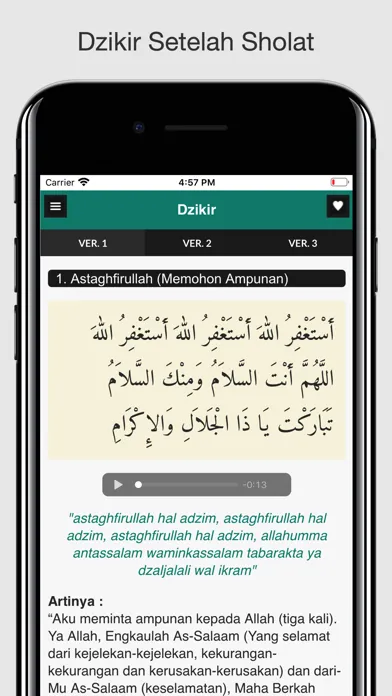 Do'a dan Dzkir Setelah Sholat Screenshots