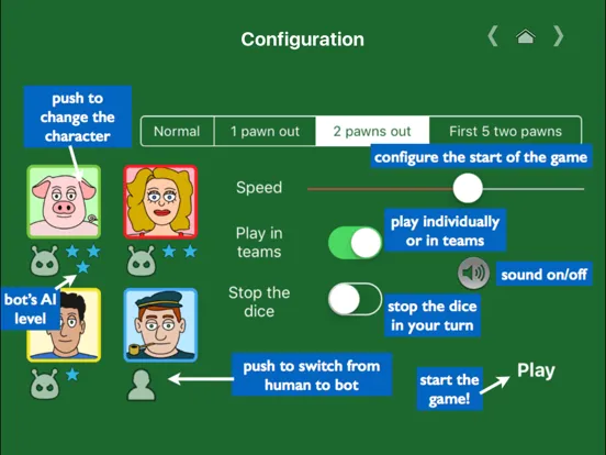 El Parchís iPad  Screenshots