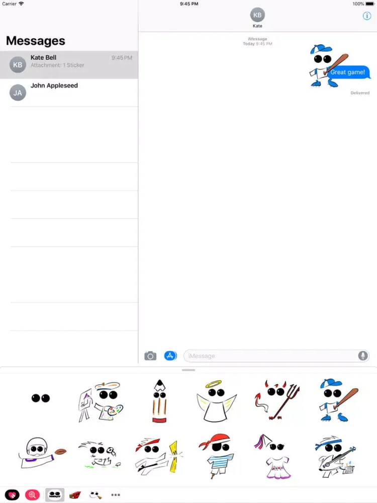 BooBuds iPad  Screenshots