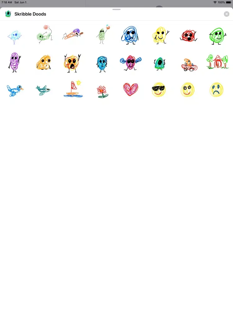 Skribble Doods iPad  स्क्रीनशॉट