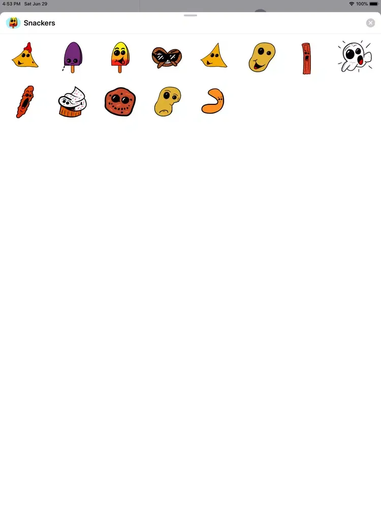 Zrzuty ekranu Snackers iPad 