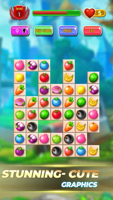 Ảnh chụp màn hình của Onet Connect Fruit Blaze Blitz