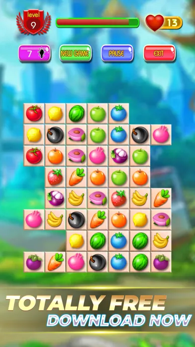 Ảnh chụp màn hình của Onet Connect Fruit Blaze Blitz