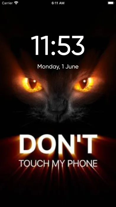 DON'T Touch Phone Wallpapers سکرین شاٹس