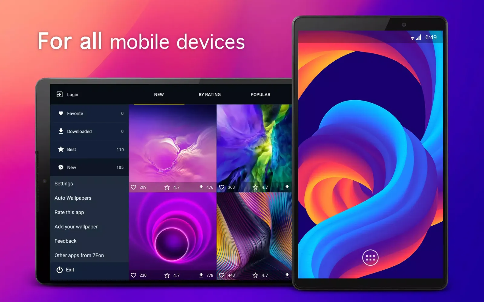 Wallpapers for DOOGEE 4K Screenshots