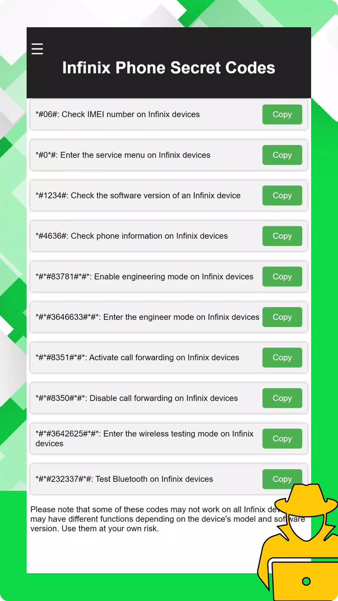Mobile Hack Codes APK for Android Download - PGYER APKHUB