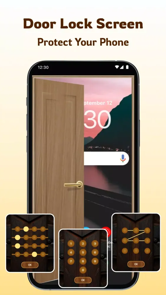 Door Lock Screen & Zip Door Screenshots