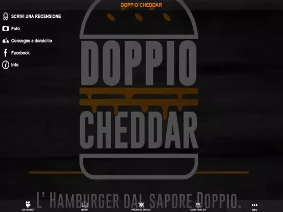 Tangkapan layar Doppio Cheddar iPad 