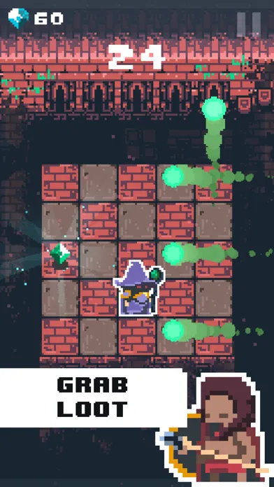 Capturas de tela do Loot and Dodge