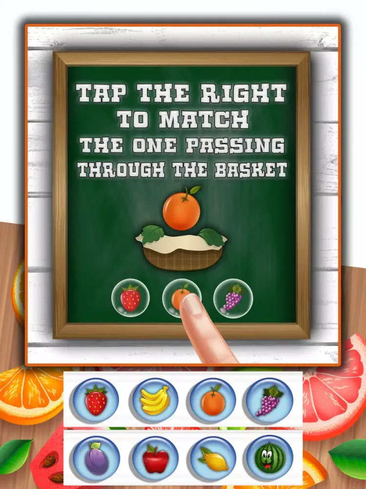 FruitFunia: Object Matching Reflex Speed Test Game iPad  Ekran Görüntüleri