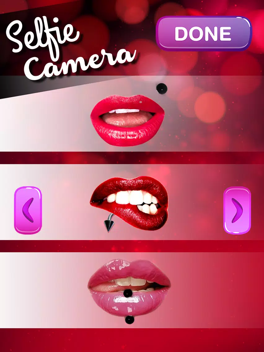 Eye Makeup and Face Piercing iPad  Screenshots