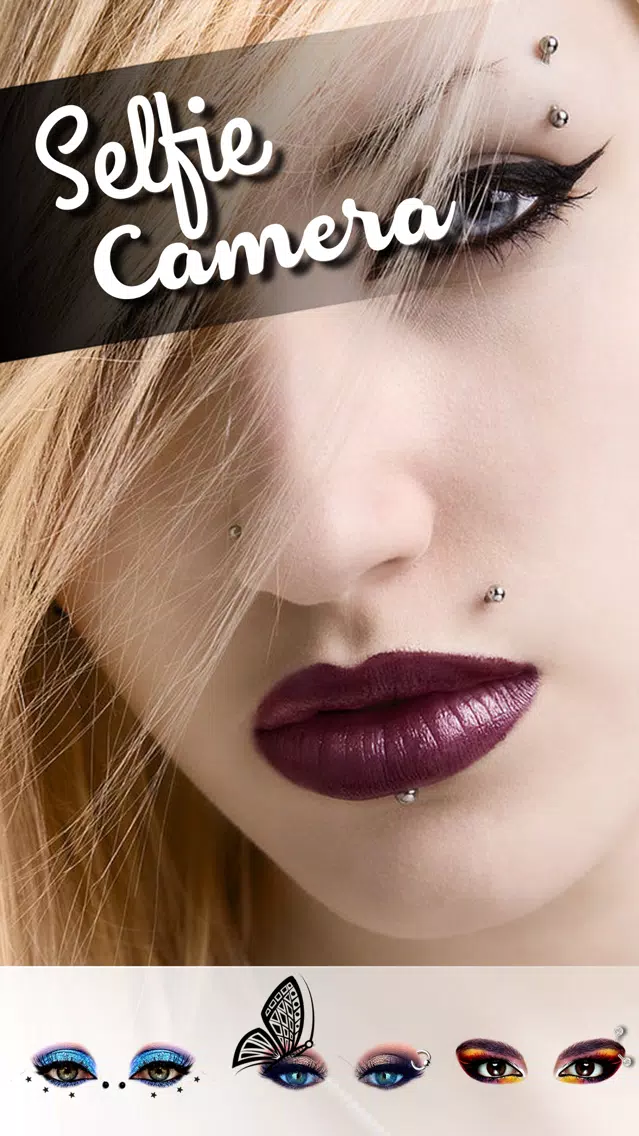 Eye Makeup and Face Piercing Screenshots