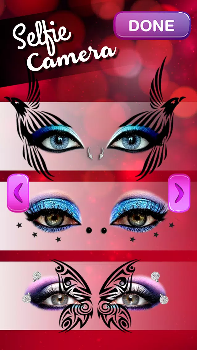 Eye Makeup and Face Piercing Screenshots