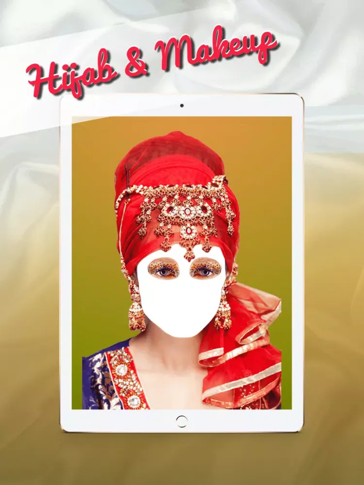 تصاویر Hijab Style.s & Makeup Frame.s - Muslim Dress Up iPad 