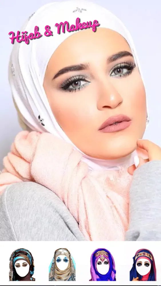 تصاویر Hijab Style.s & Makeup Frame.s - Muslim Dress Up