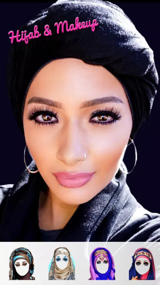 تصاویر Hijab Style.s & Makeup Frame.s - Muslim Dress Up