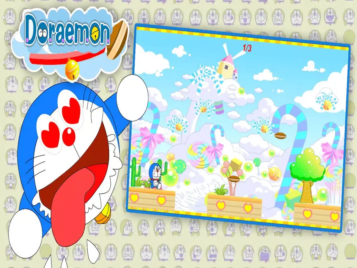 Capturas de tela do Doraemon vs Donuts iPad 
