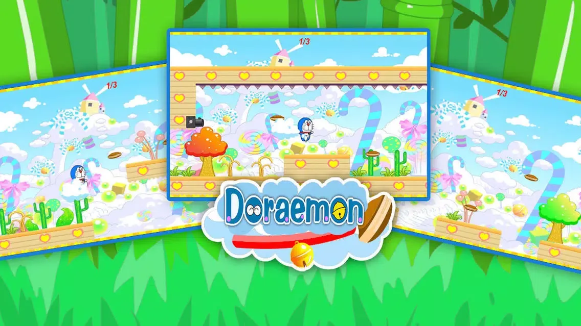 Capturas de tela do Doraemon vs Donuts