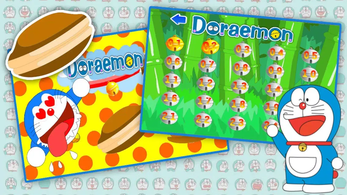 Capturas de tela do Doraemon vs Donuts