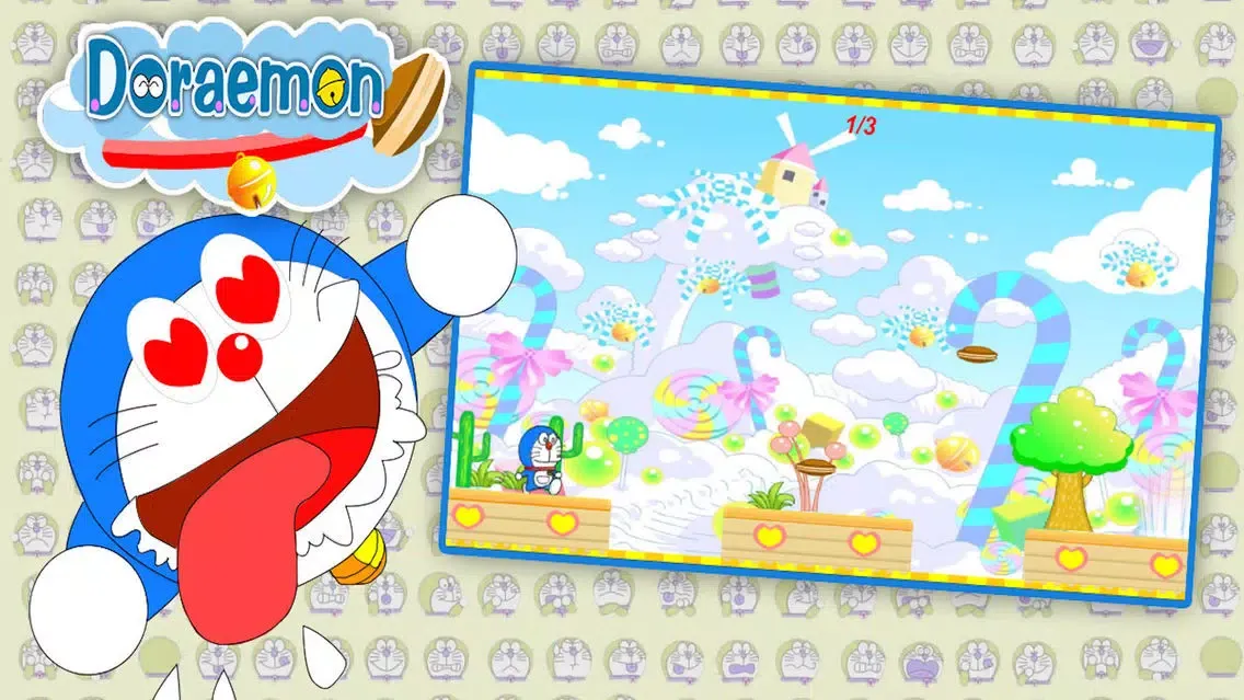 Capturas de tela do Doraemon vs Donuts