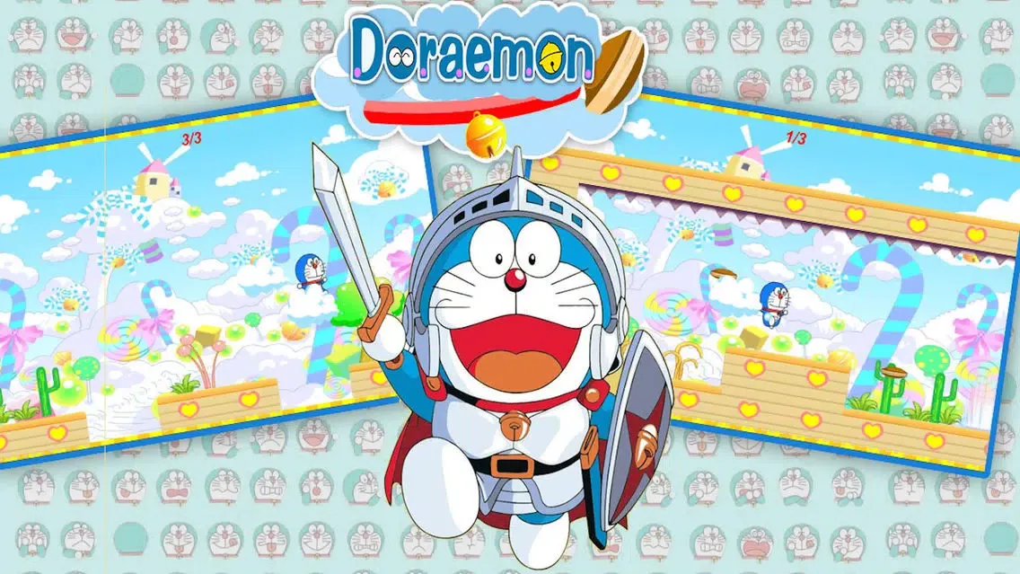 Capturas de tela do Doraemon vs Donuts