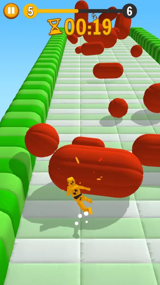 Crazy Ragdoll Run 3D स्क्रीनशॉट