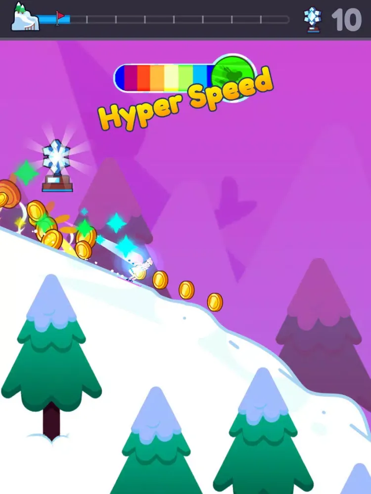 Downhill Dash ○ iPad  Screenshots