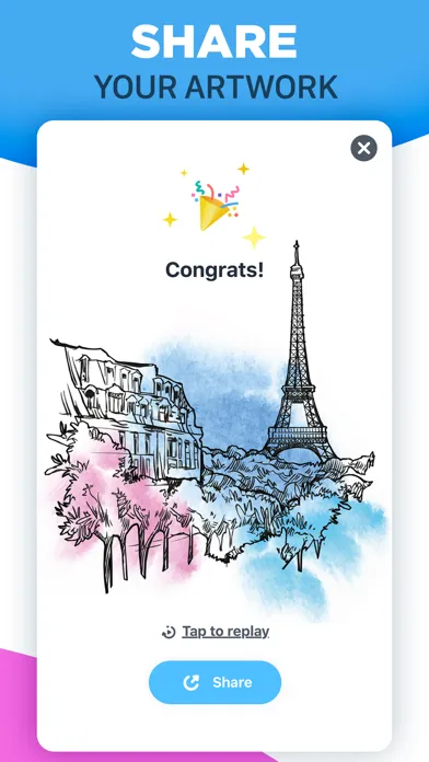 ภาพหน้าจอของ Dots Art - Connect the Dots
