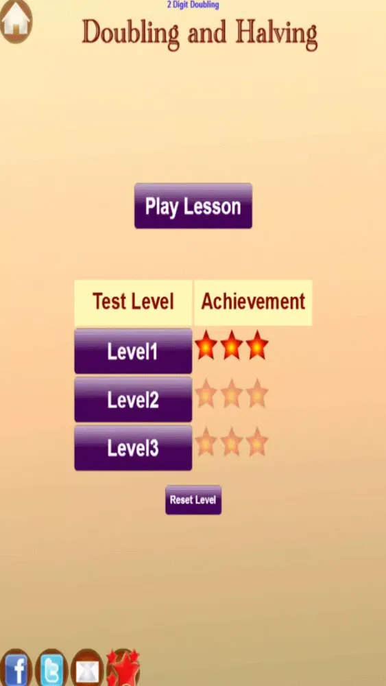 Capturas de pantalla de Mental Math Challenge Doubling And Halving