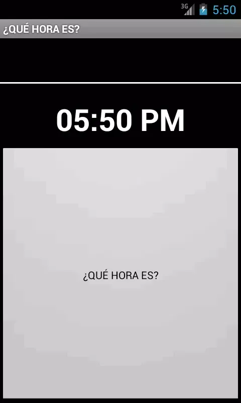 Tangkapan skrin ¿QUÉ HORA ES?