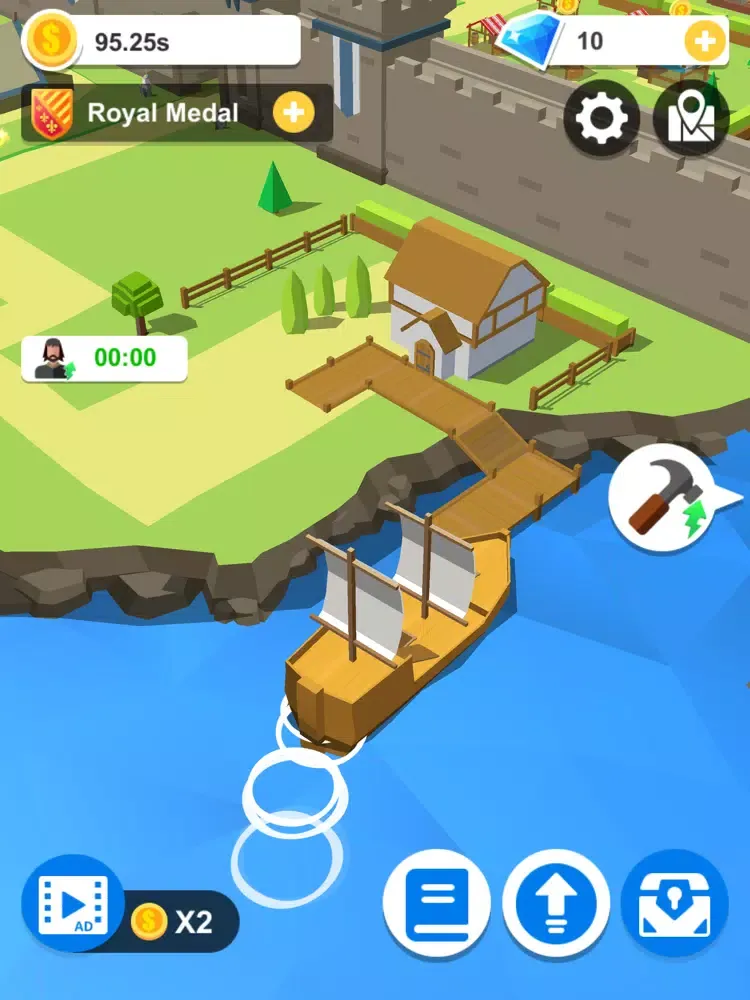 Idle Medieval Town iPad  Screenshots