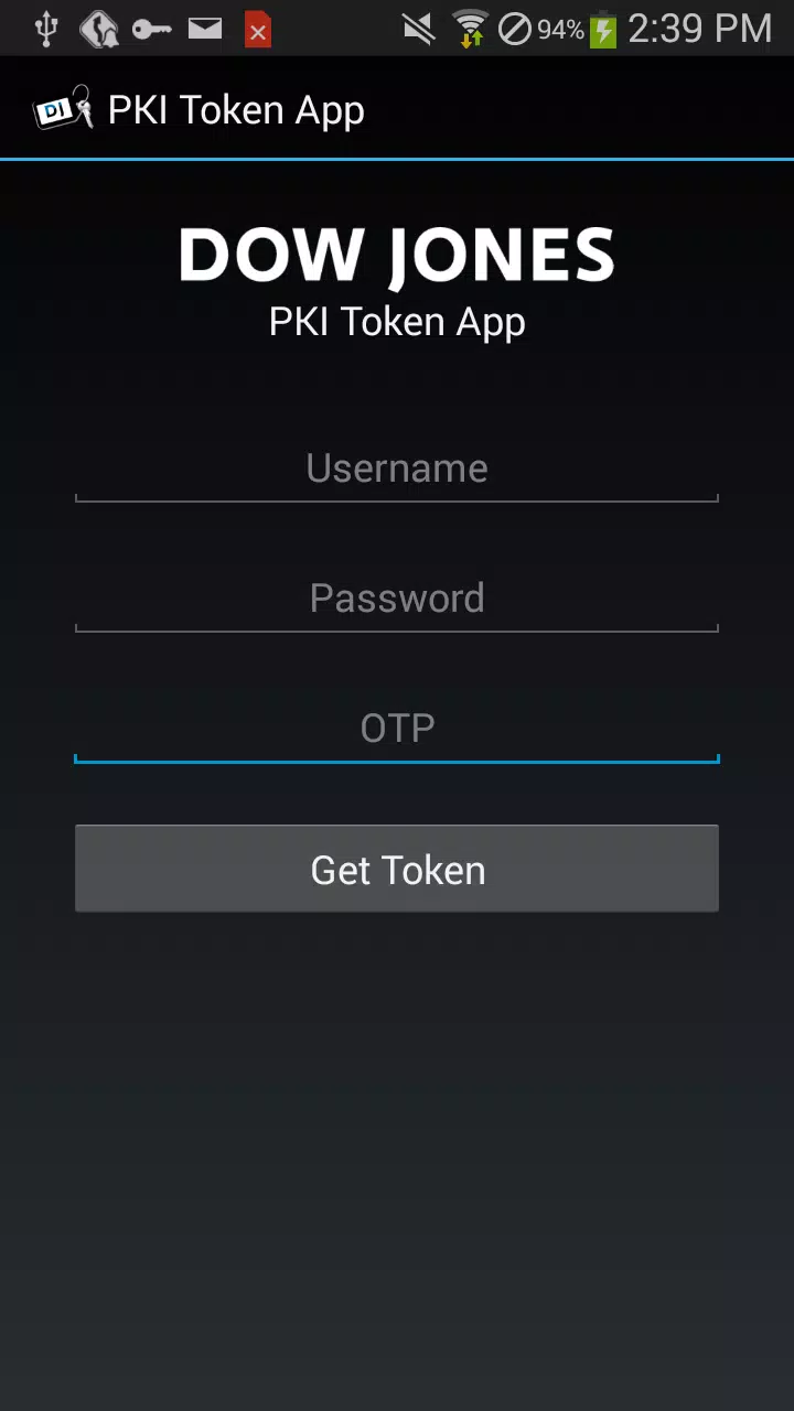 PKI Token App Screenshots1